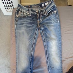 Miss me skinny jeans size 25